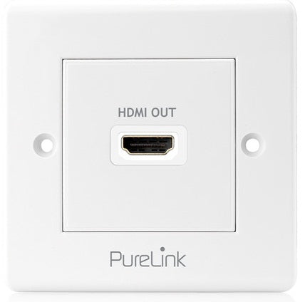 PureLink PI100 Aufputz-Box, HDMI 1-fach, 120×85×10 mm – weiss