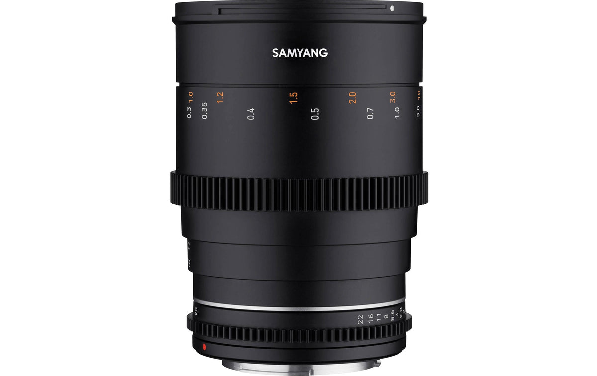 Samyang VDSLR 35 mm T1.5 MK2 Kinoobjektiv – 35 mm T1.5, 77 mm Filter – für Sony E-Mount