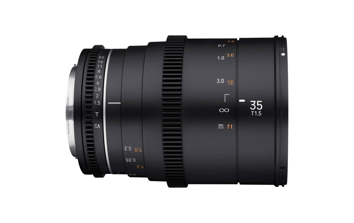 Samyang 35 mm T1.5 MK2 Objektiv – für Micro Four Thirds (MFT) – 35 mm T1.5