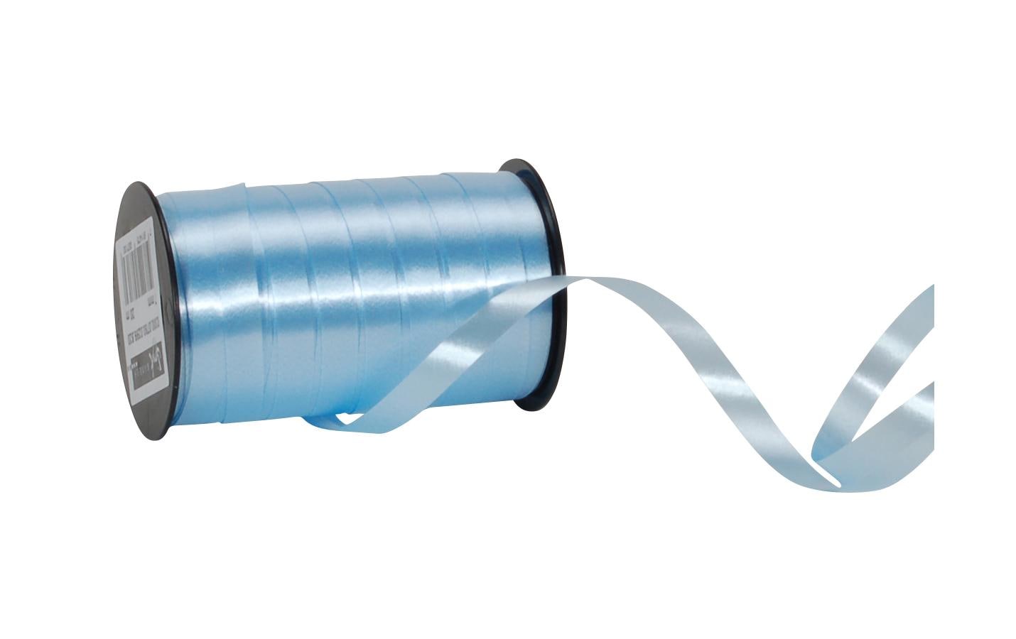 Spyk Geschenkband Poly glatt hellblau – 7 mm × 20 m – 1 Stk.