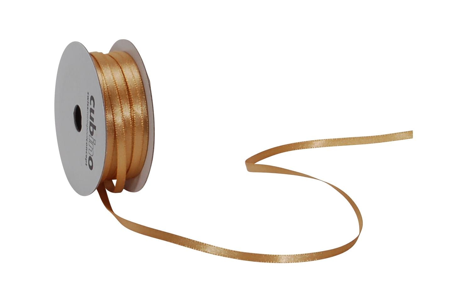 Spyk Geschenkband Satin Gold – 3 mm × 8 m – 1 Stk.