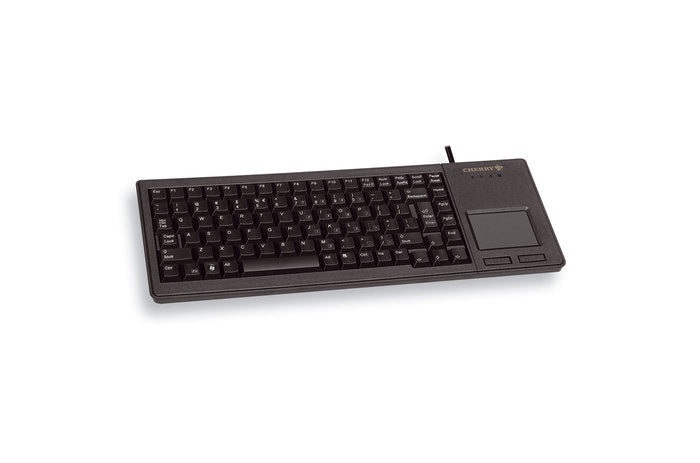 Cherry G84-5500 – Tastatur – kabelgebunden, USB – QWERTY (US-INT) – mit Touchpad – schwarz
