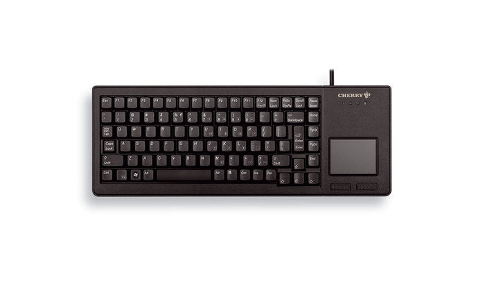 Cherry G84-5500 – Tastatur – kabelgebunden, USB – QWERTY (US-INT) – mit Touchpad – schwarz