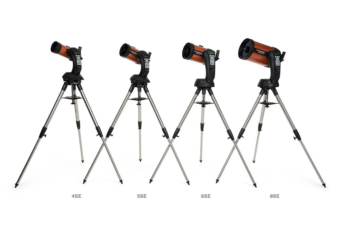 Celestron NexStar 4 SE Maksutow – Spiegelteleskop, 125 mm Öffnung, 1325 mm Brennweite, 241× Vergrösserung