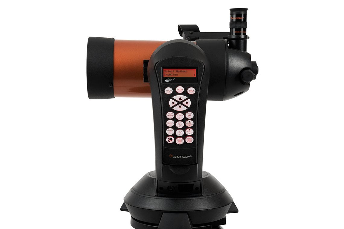 Celestron NexStar 4 SE Maksutow – Spiegelteleskop, 125 mm Öffnung, 1325 mm Brennweite, 241× Vergrösserung