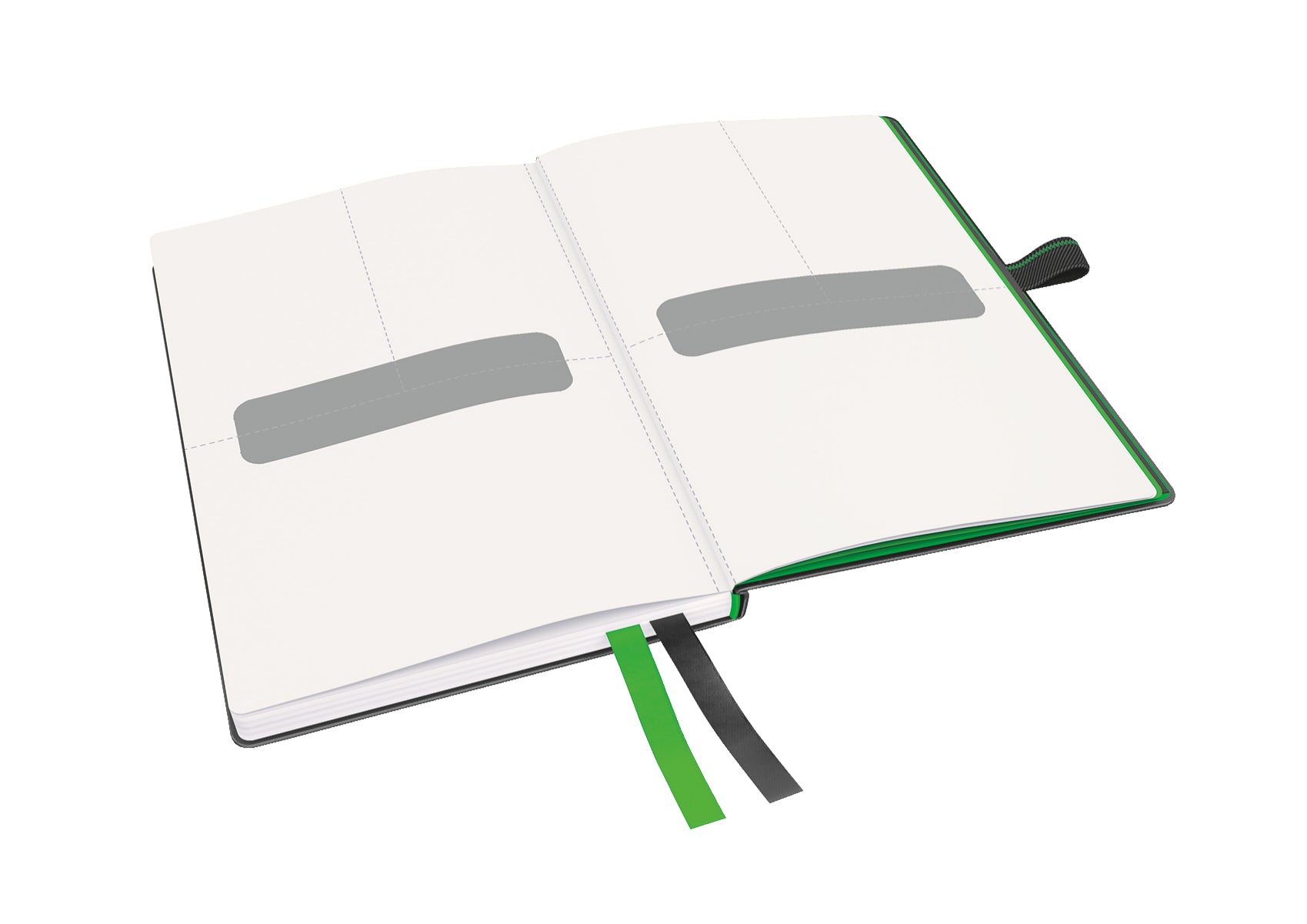 Leitz Notizbuch – A6 – liniert – 160 Seiten – 100 g/m² – Hardcover, schwarz, FSC