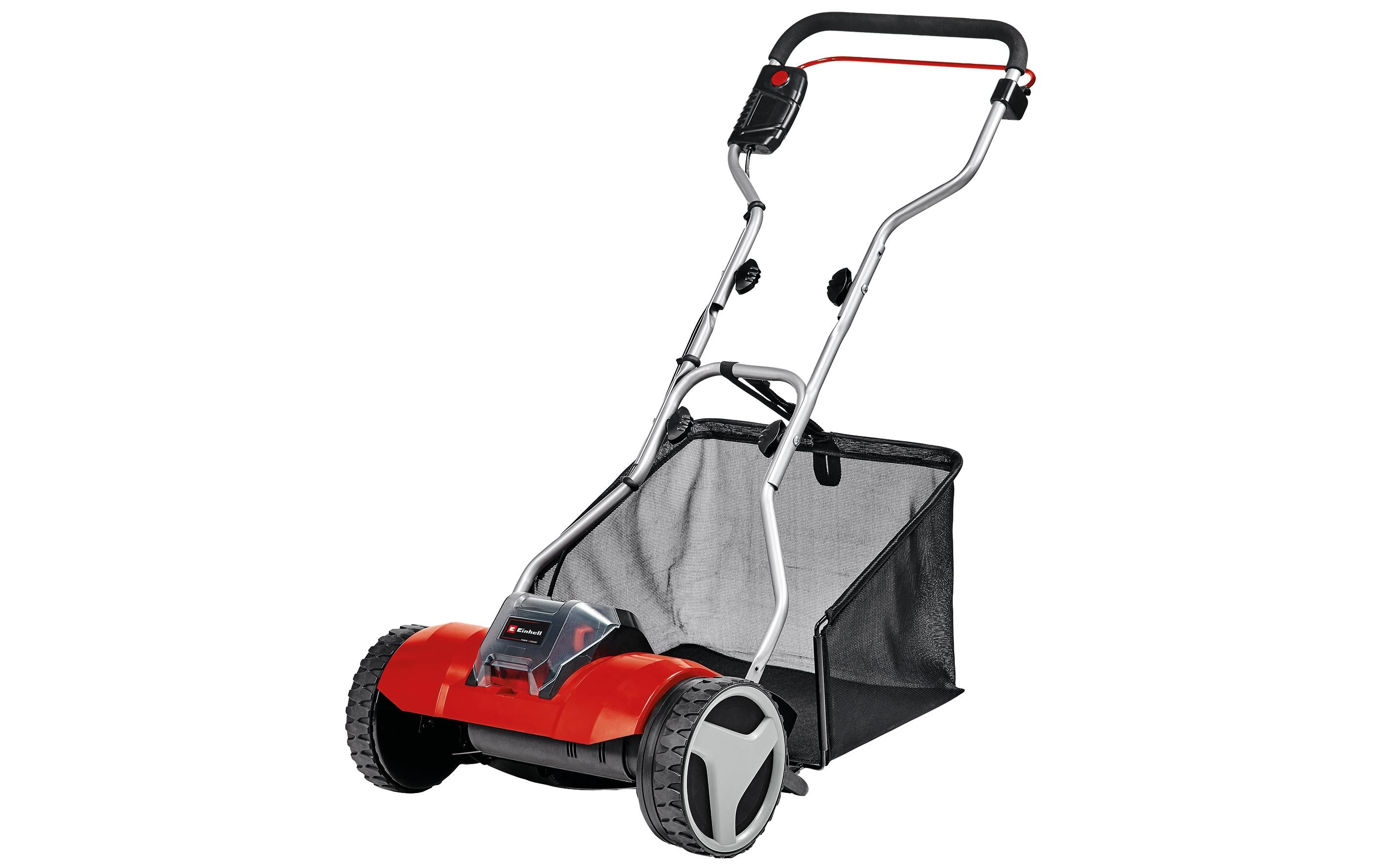 Einhell GE-HM 18/38 Akku-Spindelmäher – 18 V – Schnittbreite 380 mm – 45 l Fangkorb – Solo – Power X-Change
