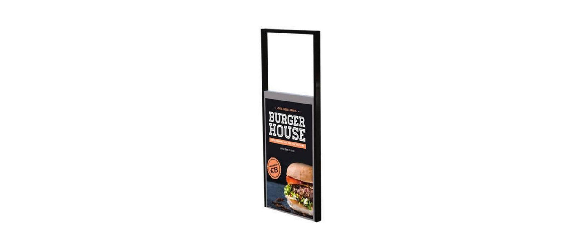 Peerless AV DS-OM46ND-CEIL – Deckenhalterung für Samsung OM46N-D, 46", Back-to-Back, Kabelmanagement, Schwarz