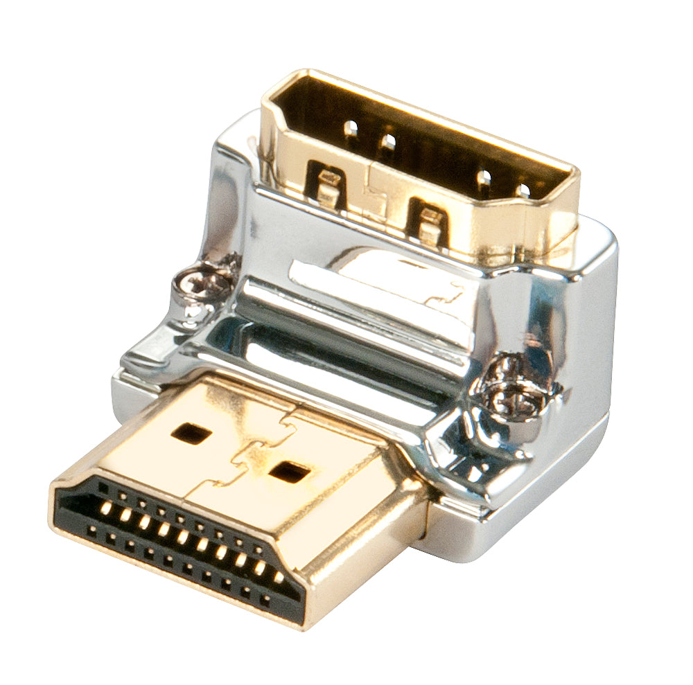 Lindy HDMI-A (Stecker) auf HDMI-A (Buchse) Adapter, 90° abgewinkelt