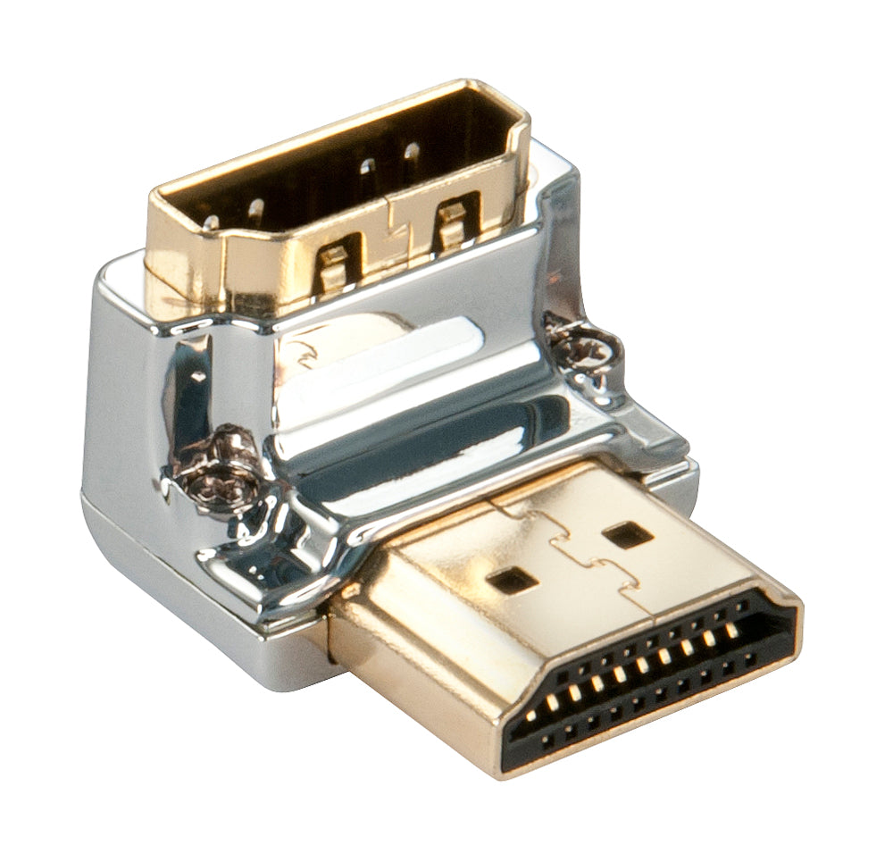 Lindy HDMI-A (Stecker) auf HDMI-A (Buchse) Adapter, 90° abgewinkelt