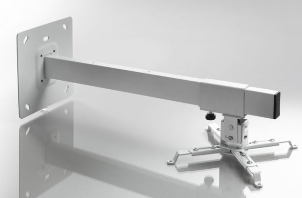 Celexon Projektor-Wandhalterung (UST) – 14–35,5 cm, 15 kg, neigbar, weiss