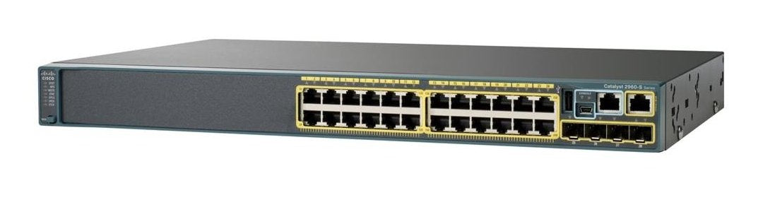 Cisco Catalyst C2960X-24TDL – Verwalteter L2 Switch – 24× 1G, 2× SFP+, 19", 1U