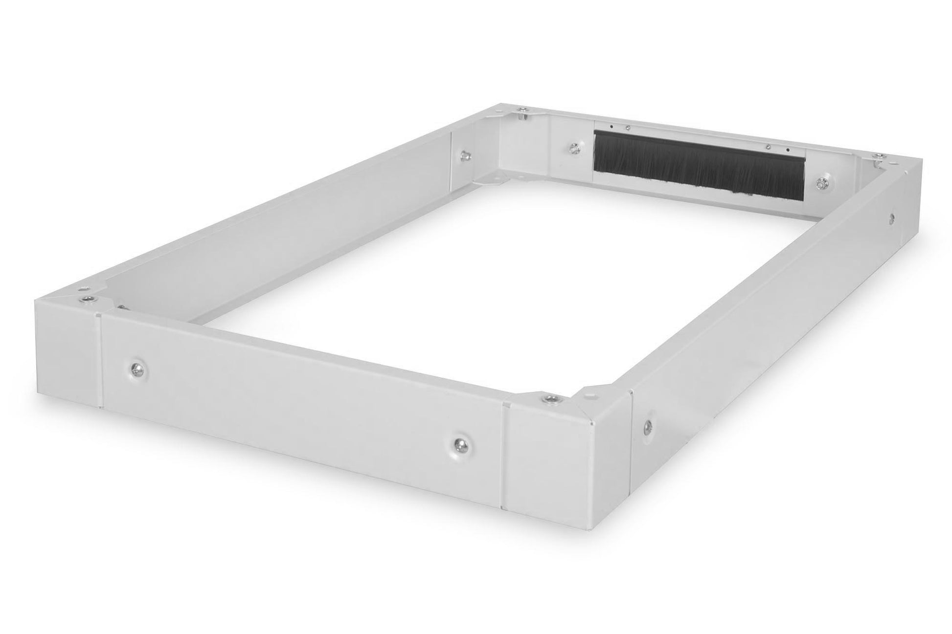 Digitus DN-19 PLINTH-6/10-1 – Sockel – 19" Rack, 600×1000×100 mm, Lichtgrau (RAL 7035), für Unique Server
