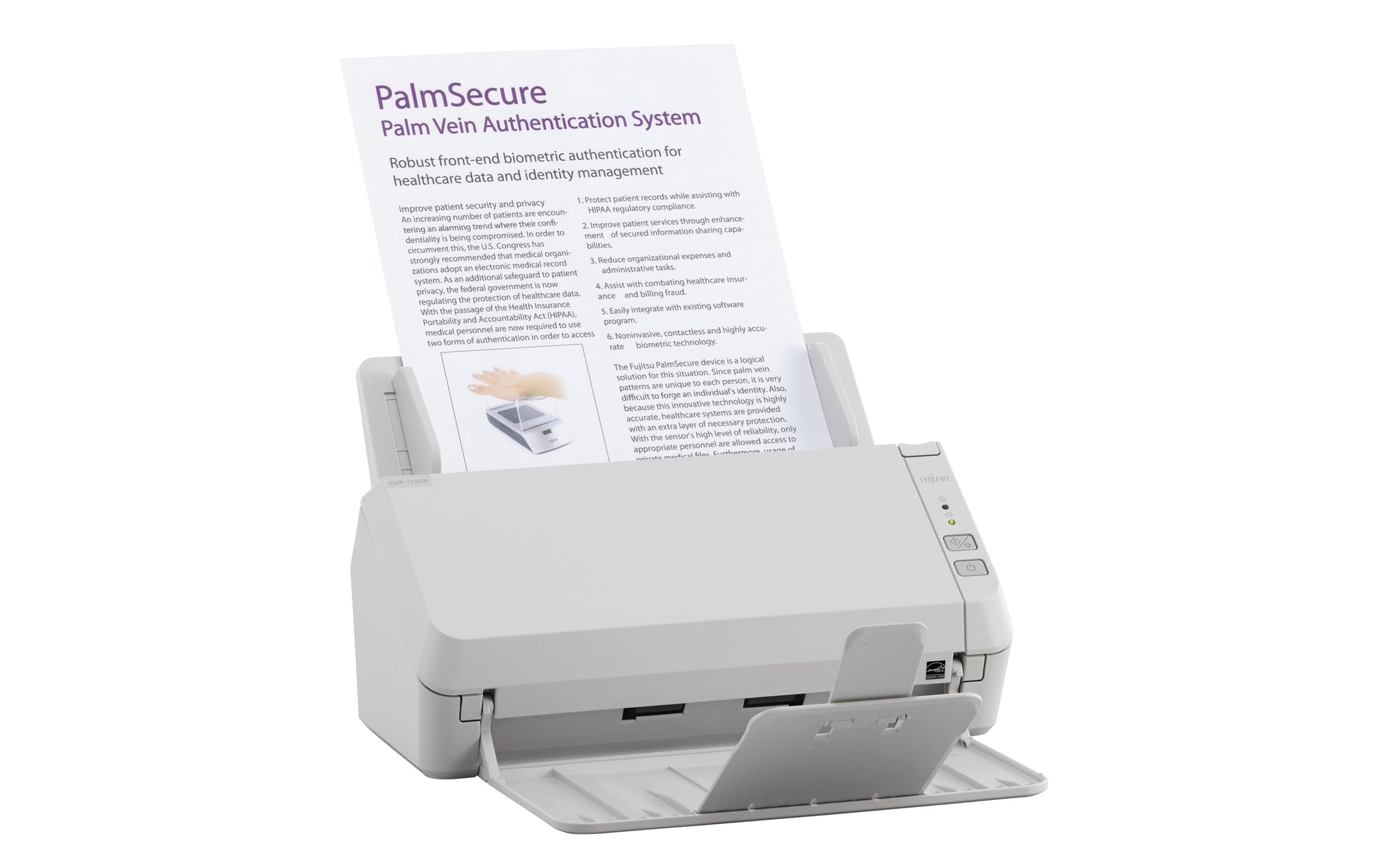 Ricoh SP-1130N – Einzugsscanner, A4, Duplex, 30 ppm, ADF 50 Blatt, LAN