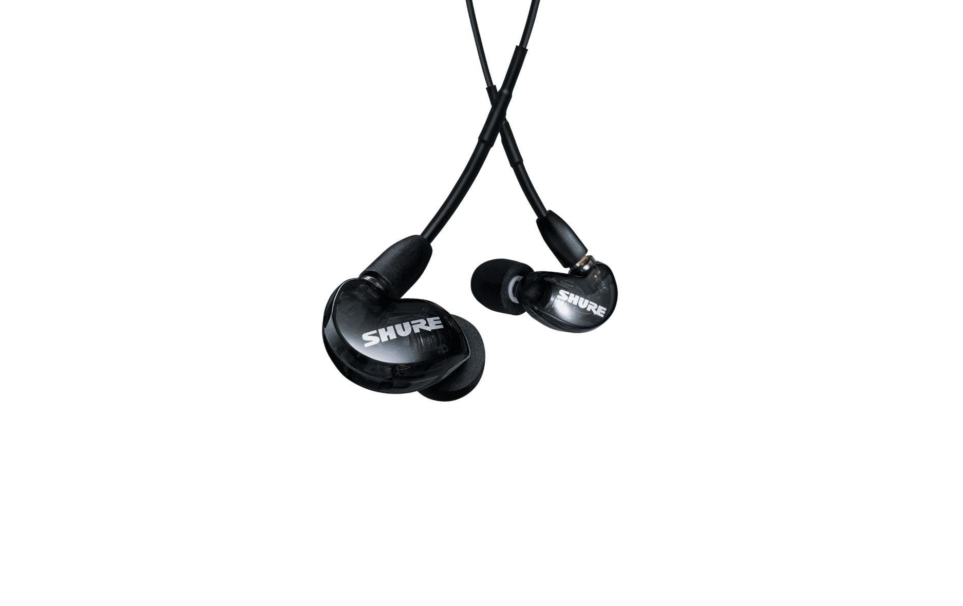 Shure SE215-K-EFS – In-Ear Kopfhörer – Kabelgebunden, 1,62 m – Schwarz
