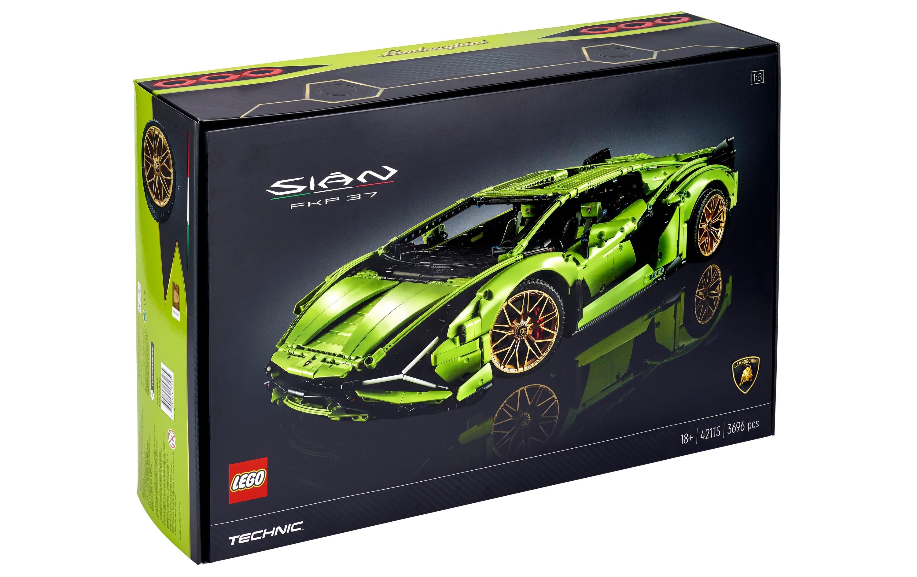 LEGO Technic Lamborghini Sian – 3696 Teile – ab 18 Jahren