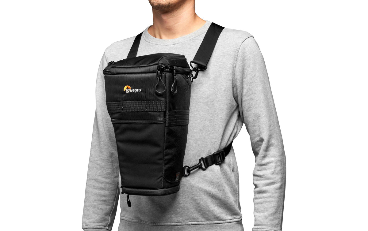 Lowepro Protactiv TLZ 75 AW II Holster – Polyester – für DSLR mit 70–200 mm f/2,8 – Schwarz