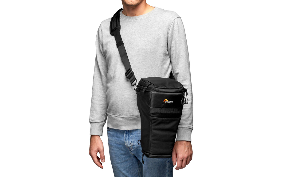Lowepro Protactiv TLZ 75 AW II Holster – Polyester – für DSLR mit 70–200 mm f/2,8 – Schwarz