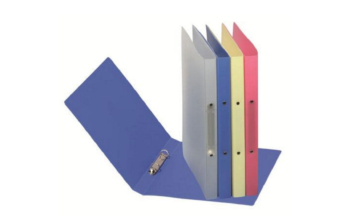 Pagna Ringbuch – 2-O-Ringe Ø 16 mm – für A4 – Rückenbreite 2,3 cm – Schwarz