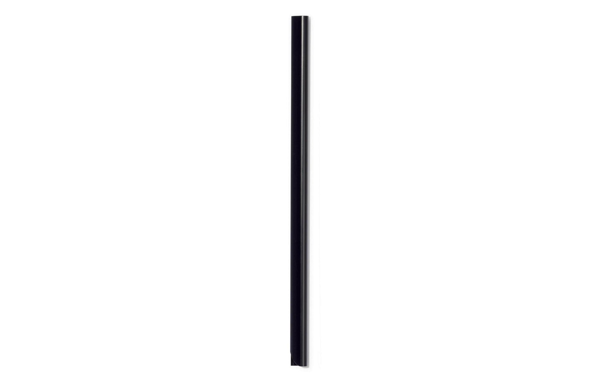 Durable 293101 Klemmschiene für A4, Kunststoff, Schwarz – bis 50 Blatt – 50 Stk