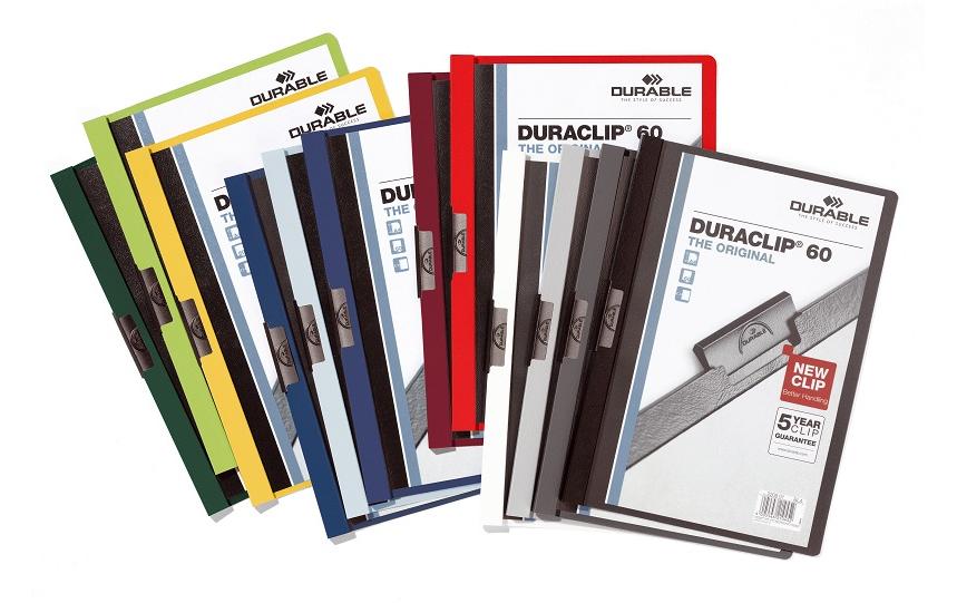 Durable Konferenzmappe – A4, Kunststoff, Rot