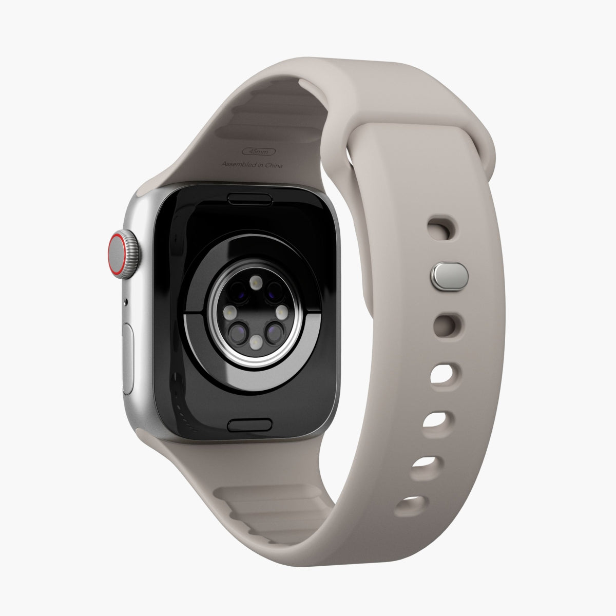 Vonmählen Classic Band 2 – Silikon, Beige, für Apple Watch
