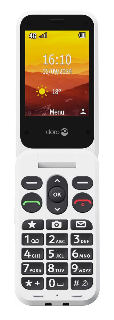 Doro Leva L30 – 2,8" – 128 MB – Rot, Weiss