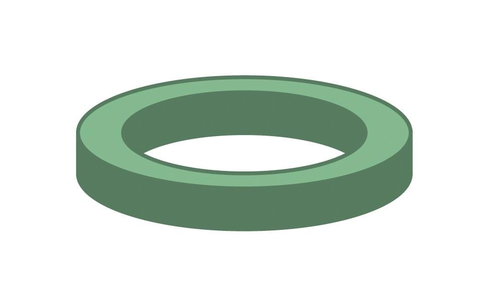 Mateu Raccorddichtung – Ø 12/18 mm, Kunststoff, für Heizung