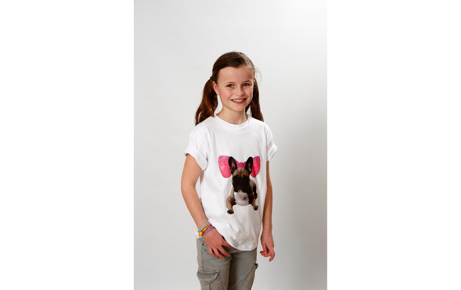 Creativ Company T-Shirt – 9–11 Jahre – Weiss, Baumwolle