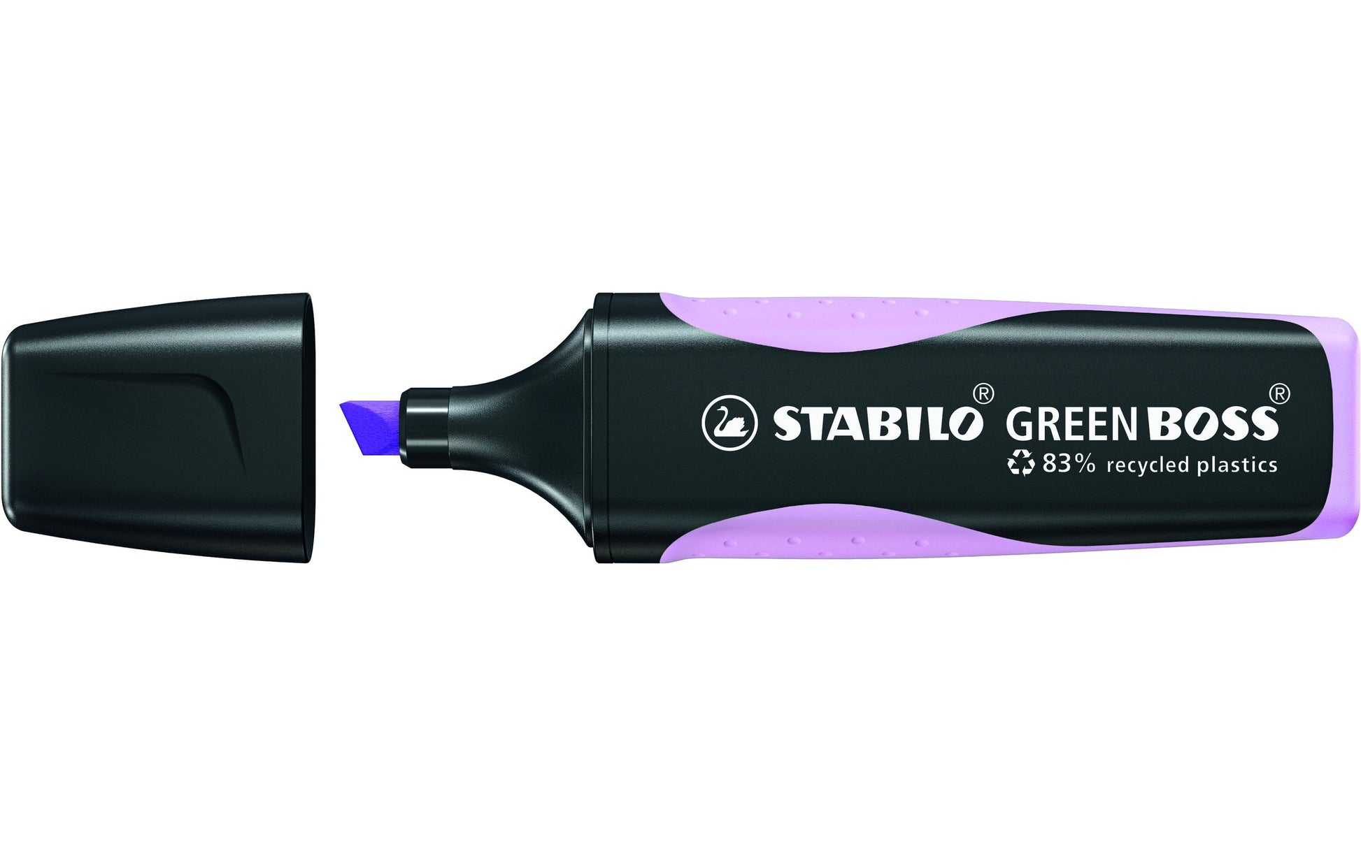 STABILO BOSS Textmarker Pastelllila – Keilspitze, 2–5 mm, nachfüllbar