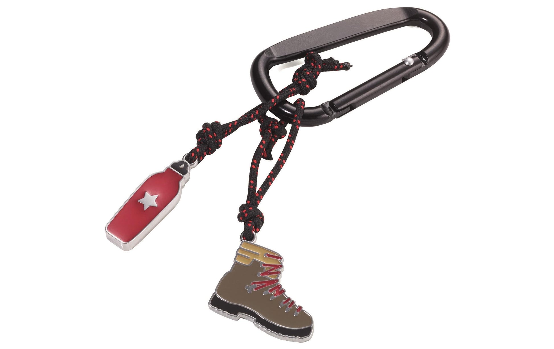 TROIKA Schlüsselanhänger Schuh – mit Karabiner, Aluminium/Kunststoff, Mehrfarbig