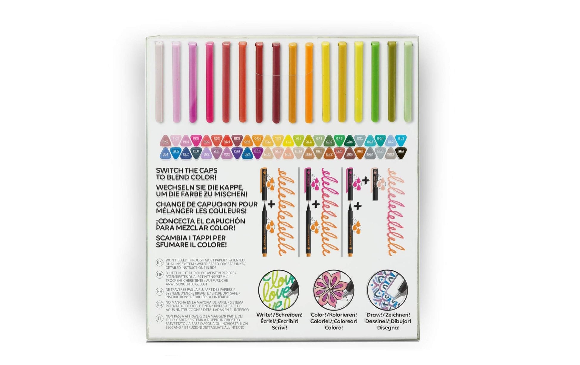 Chameleon Fineliner – 48er-Set 0,3 mm – sortiert