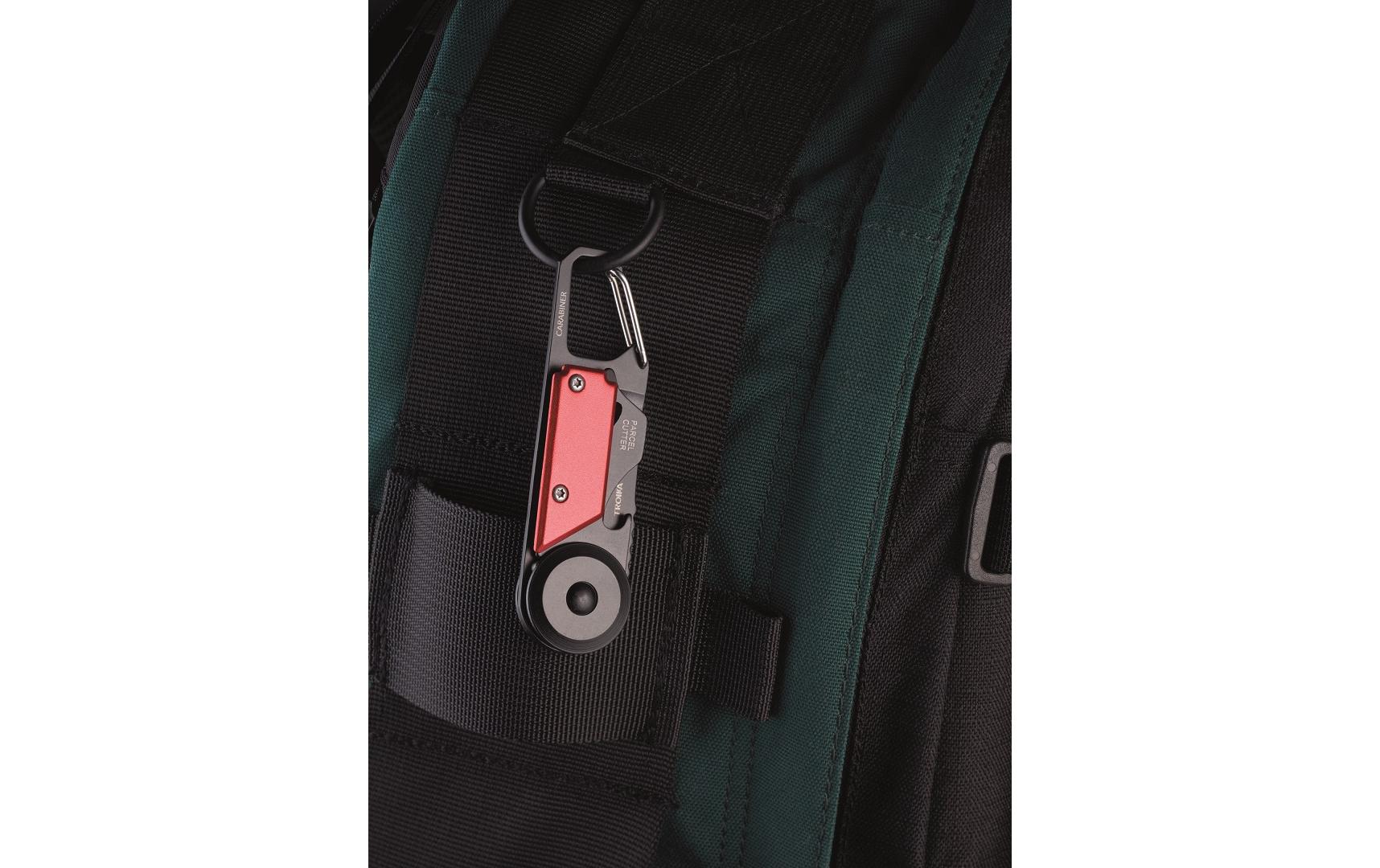 TROIKA KTL25-TI Multitool – 10 Funktionen, Schlüsselanhänger, Klingenlänge 8,5 mm