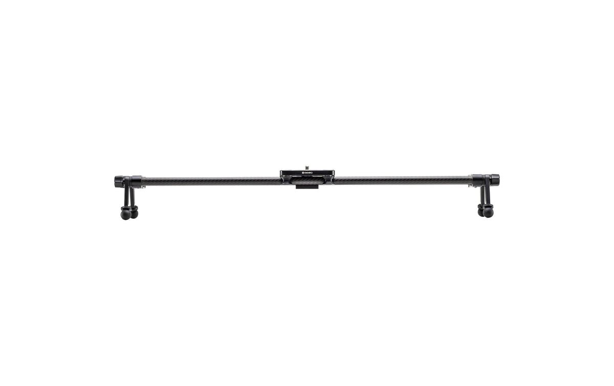 Benro MoveOver 8 Video-Slider – 600 mm, 8 kg Traglast, Kohlefaser, 1/4", 3/8", 5/8"