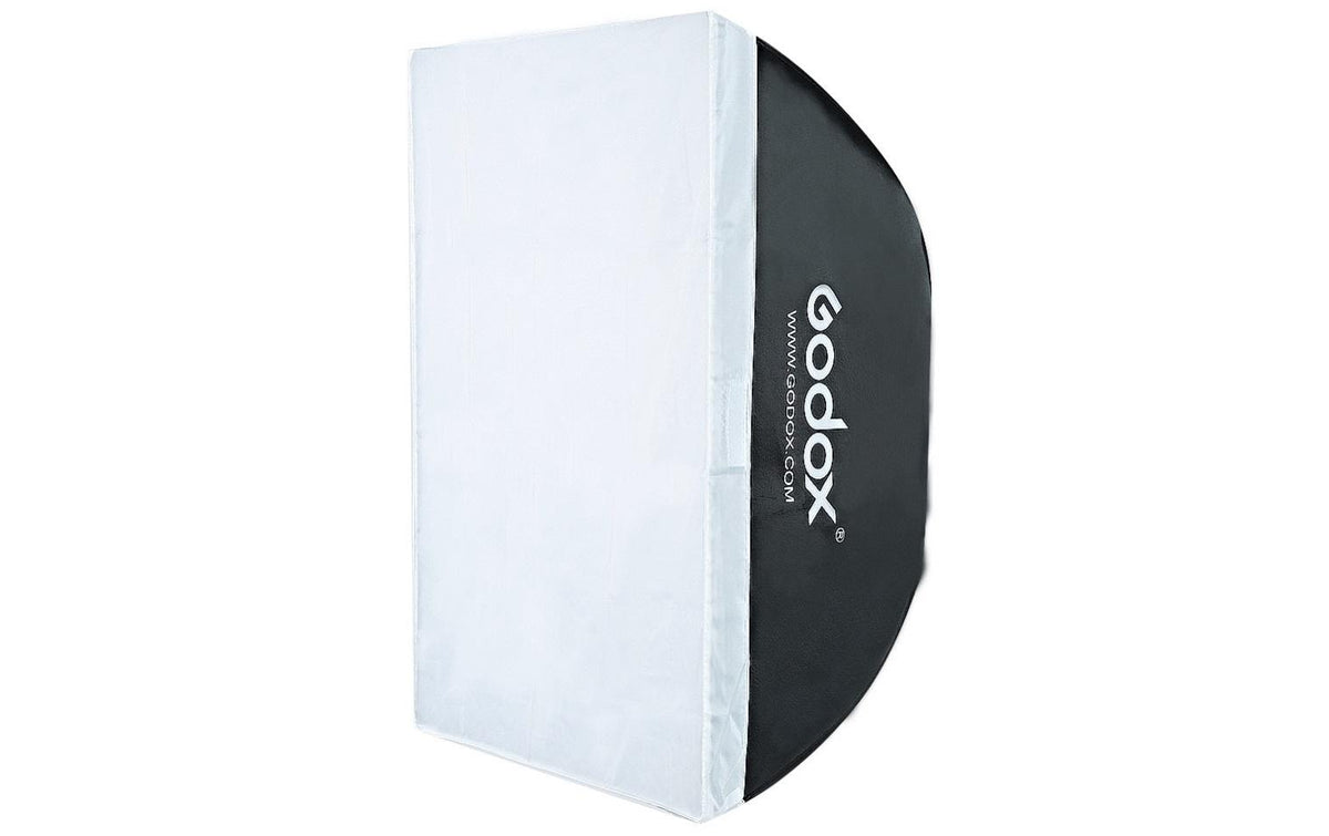 Godox SB-MS-6060 Softbox – 600 × 600 mm, Eckig, Aluminium – Schwarz/Weiss