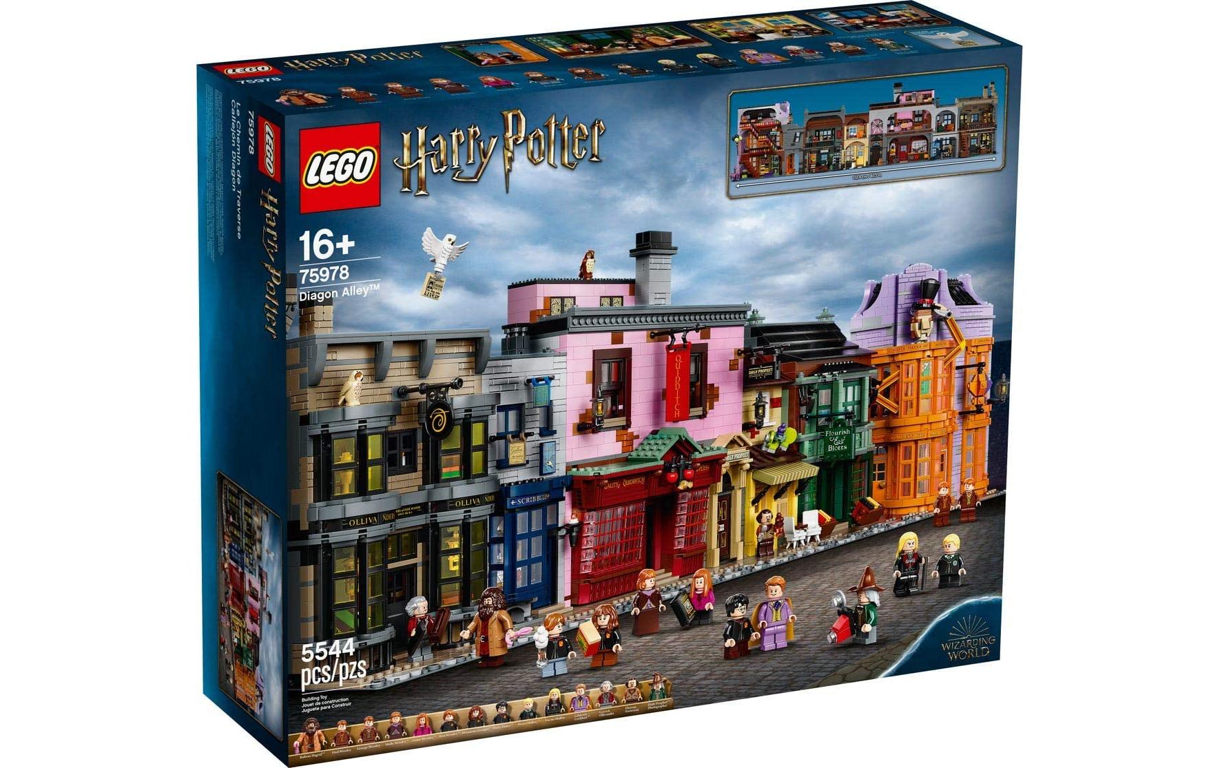 LEGO Harry Potter Winkelgasse Bauset – 5544 Teile – ab 16 Jahren
