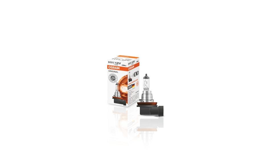 Osram Halogen-Leuchtmittel H11 PGJ19-2 – 1350 lm, 55 W – für Personenwagen – 1 Stk.