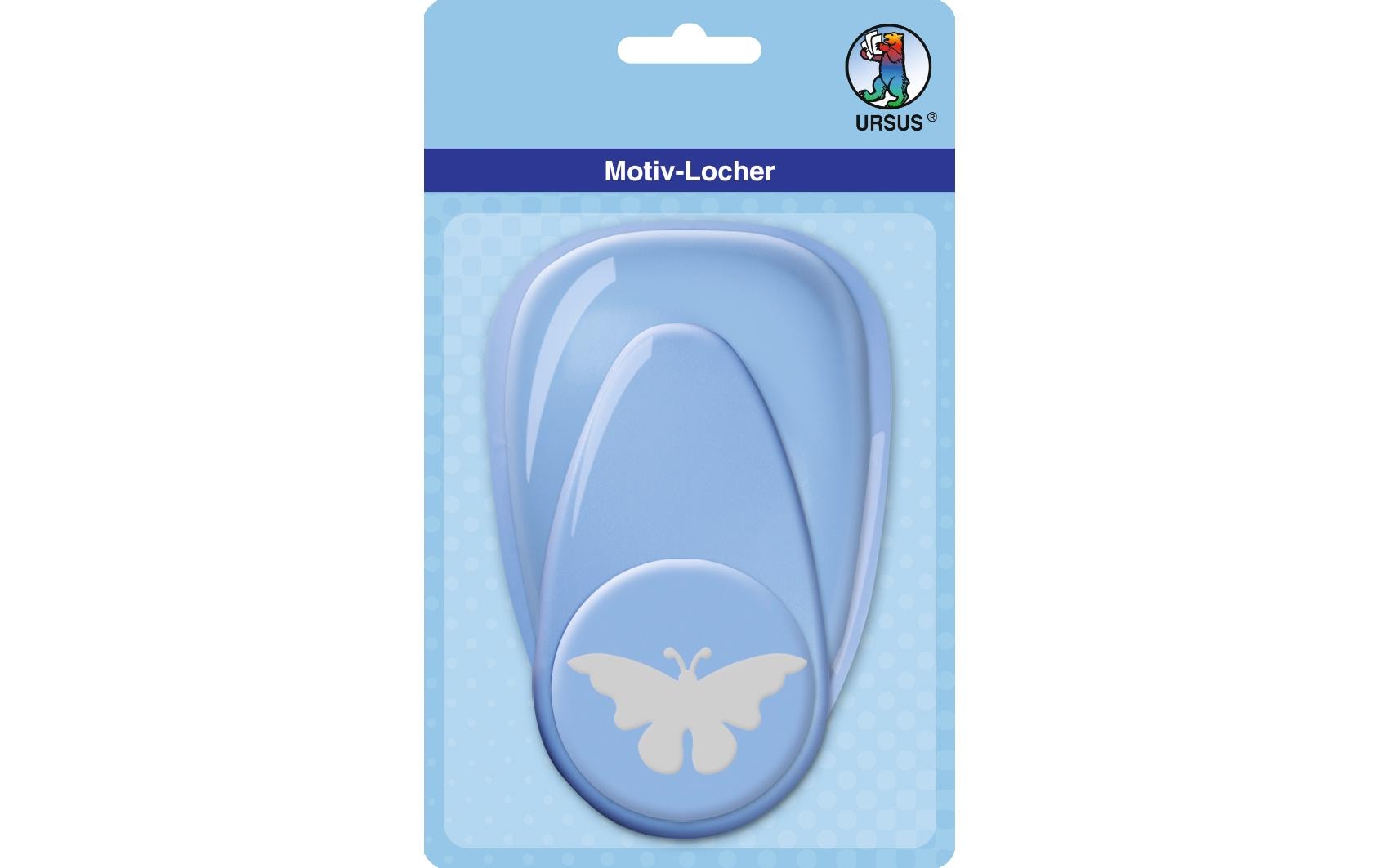 URSUS Maxi – Motivstanzer Schmetterling, Ø 51 mm, 1 Stück