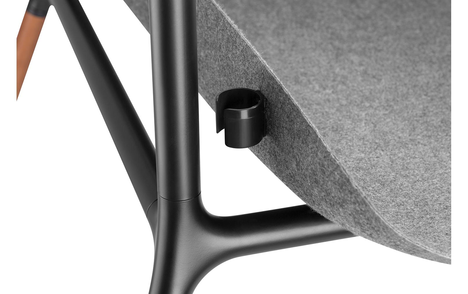 myWall My Wall HT25 – Displayständer, bis 70", VESA 600×400, bis 40 kg, schwarz