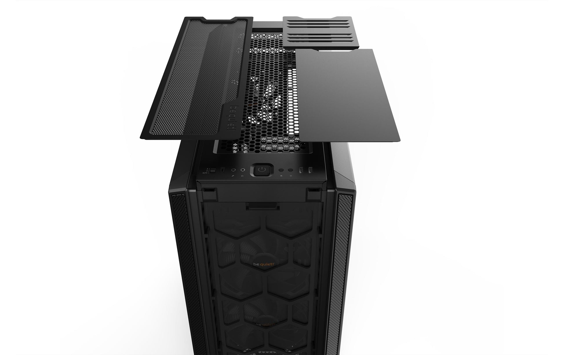be quiet! be quiet Midi Tower – Silent Base 802 – Schwarz, Seitenfenster, für ATX, EATX, micro ATX und andere, 553×281×539 mm