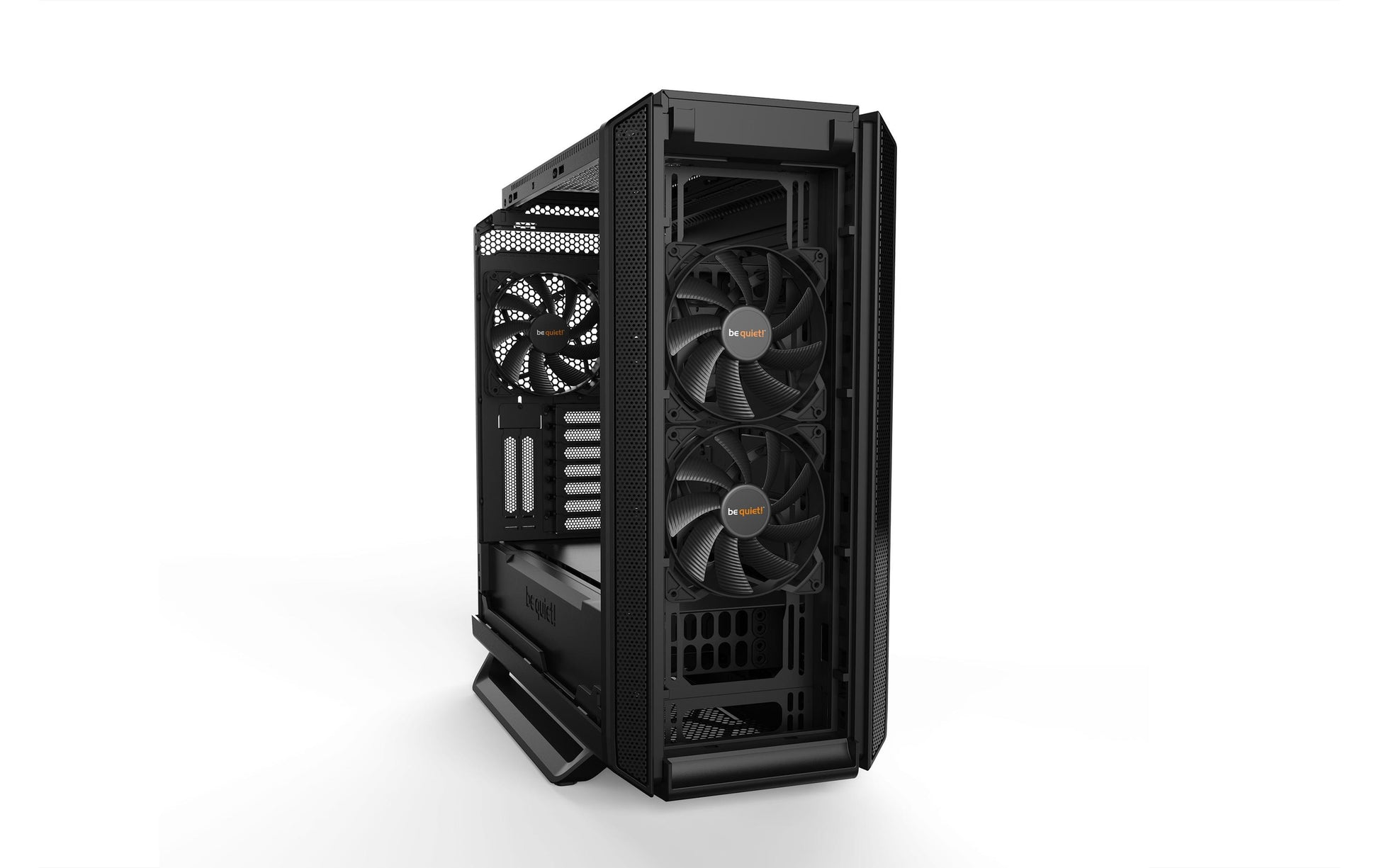 be quiet! be quiet Midi Tower – Silent Base 802 – Schwarz, Seitenfenster, für ATX, EATX, micro ATX und andere, 553×281×539 mm