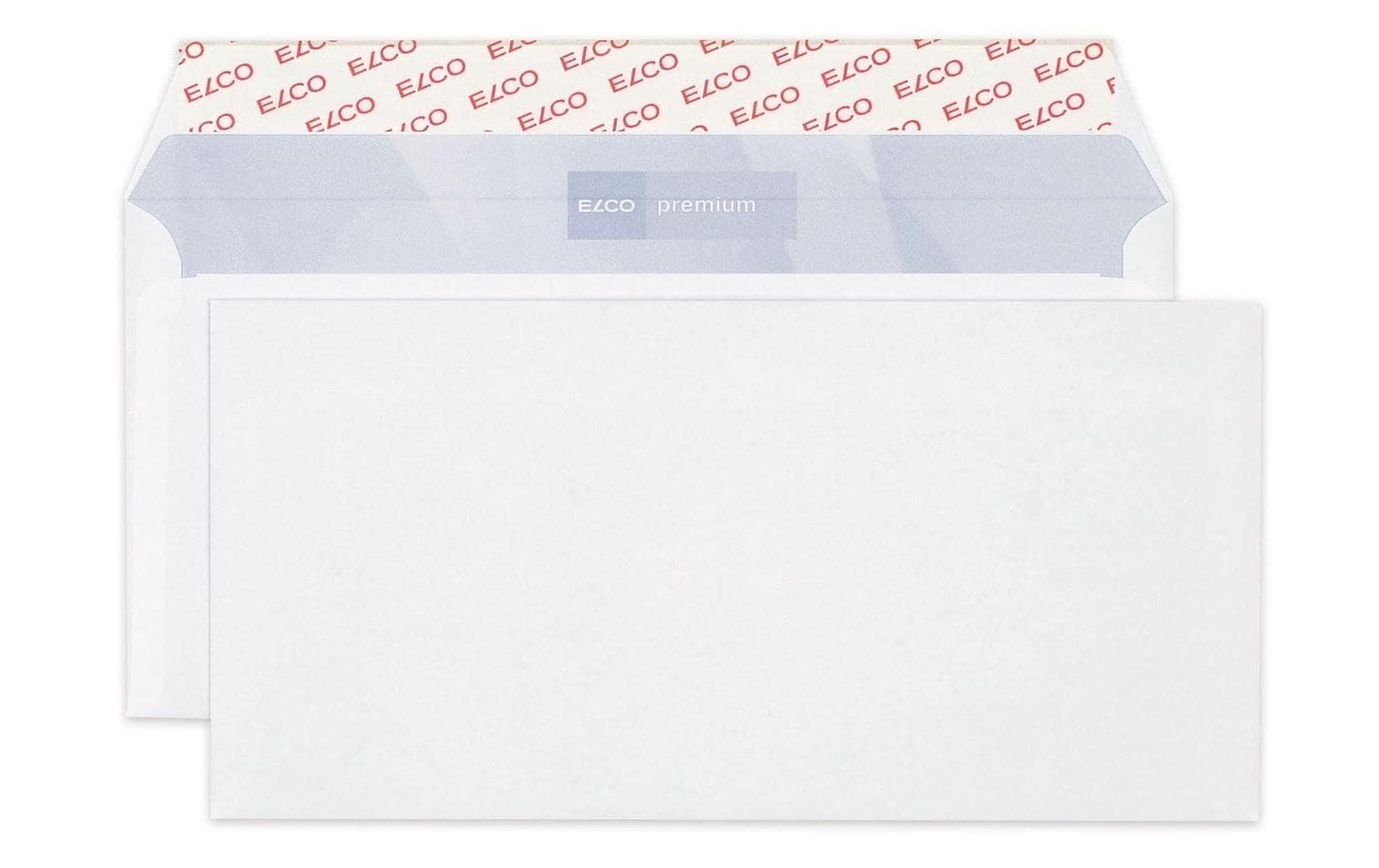 Elco Couvert C5/6, ohne Fenster, Haftklebung, hochweiss, 80 g/m² – 200 Stk.