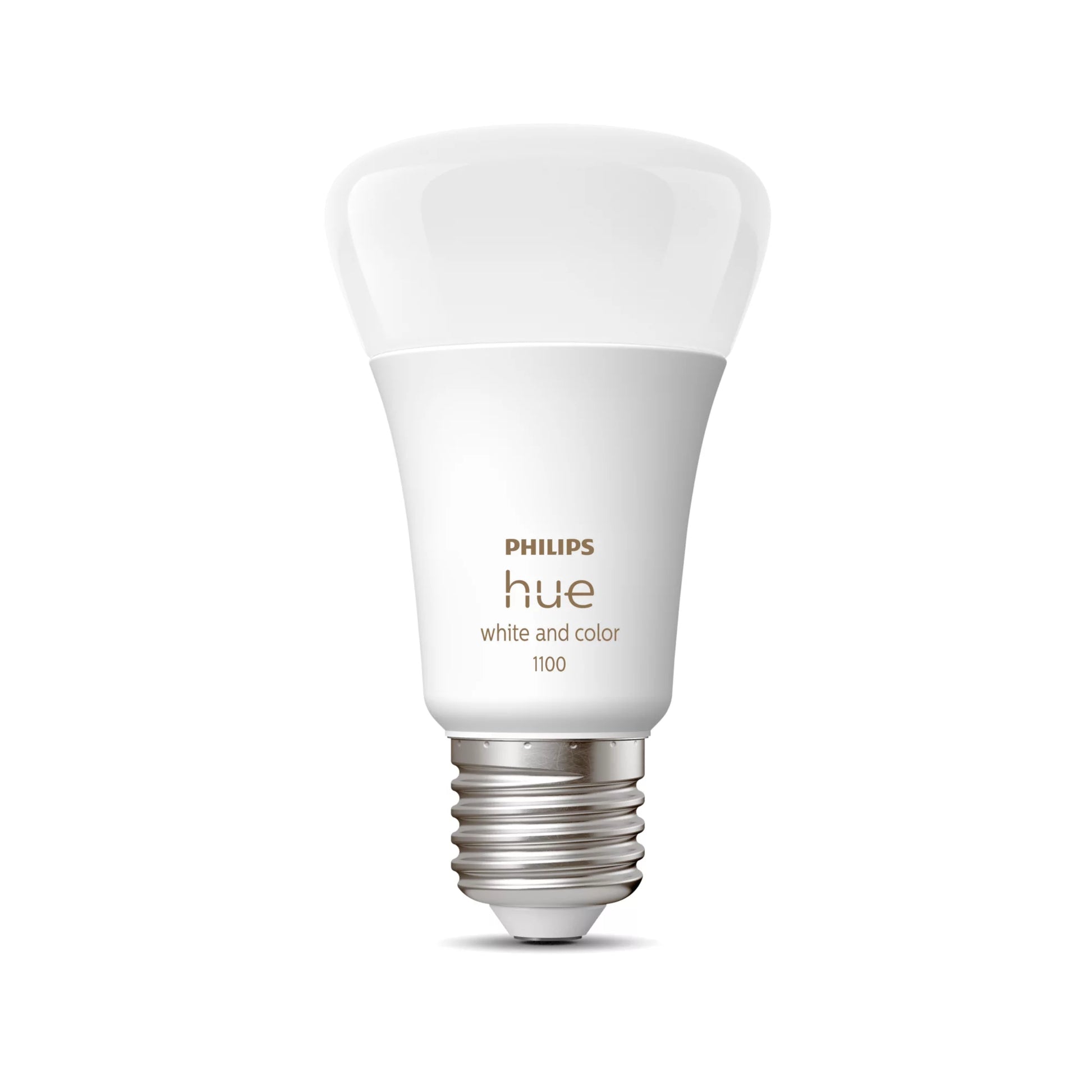 Philips by Signify Philips Hue Smart-Leuchtmittel E27 – 1100 lm, 2000–6500 K/mehrfarbig, dimmbar