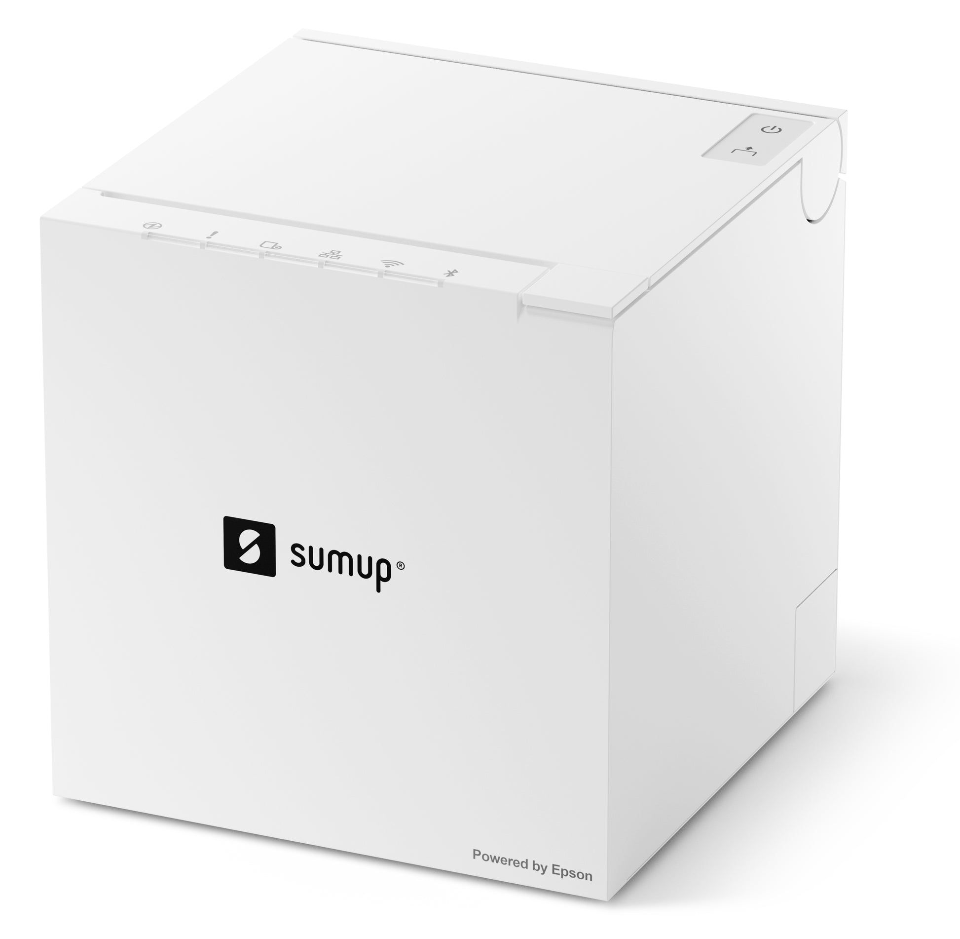 SumUp Epson TM-m30III – POS-Drucker, Thermodirekt, 58–80 mm, 300 mm/s, USB/Bluetooth/WLAN, Weiss