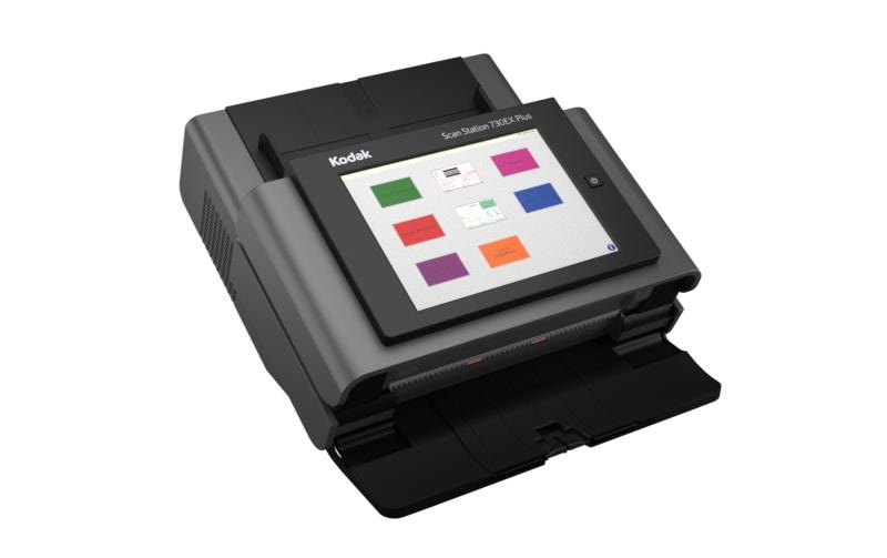 Kodak Alaris ScanStation 730EX Plus – Einzugsscanner, A4, Duplex, 70 Seiten pro Minute, ADF 75 Blatt, LAN