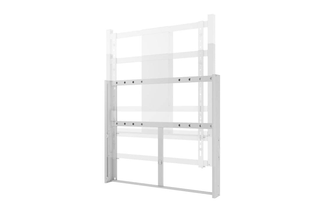 Multibrackets Motorisierte Wandhalterung für 90", VESA 1200×900, bis 80 kg, weiss