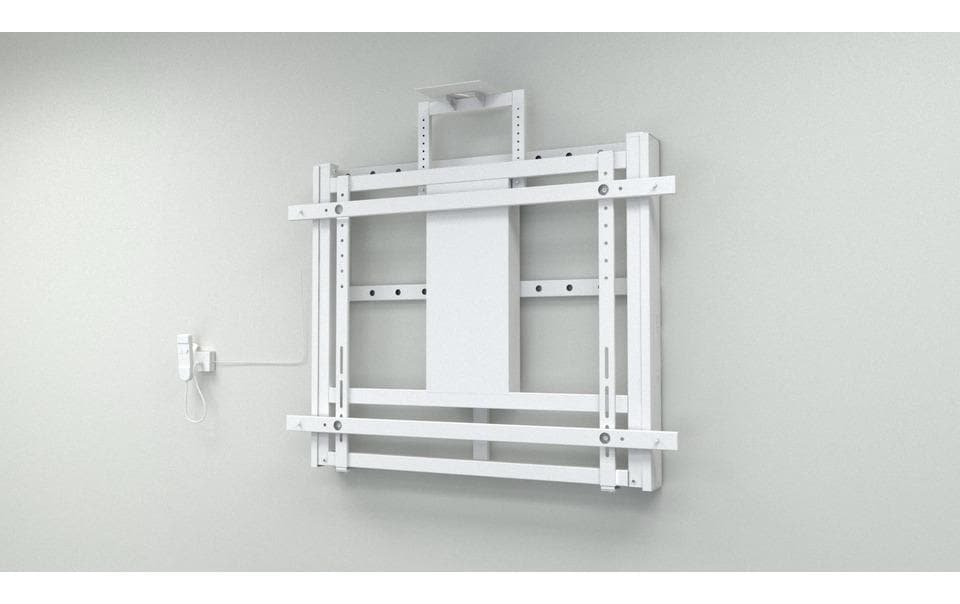 Multibrackets Motorisierte Wandhalterung für 90", VESA 1200×900, bis 80 kg, weiss