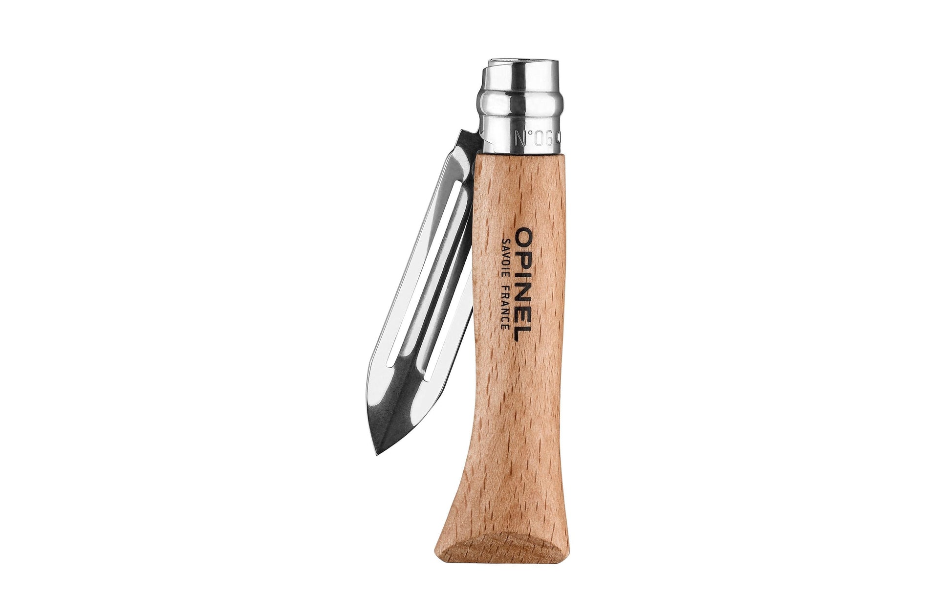 Opinel 5-teiliges Messerset, Edelstahlklingen, Holzgriff, inkl. Schneidebrett