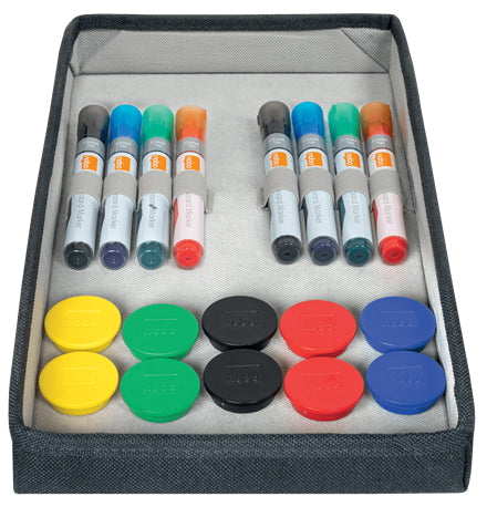Nobo Starter-Kit, inkl. Reiniger, Wischer, Magnete – für Whiteboards