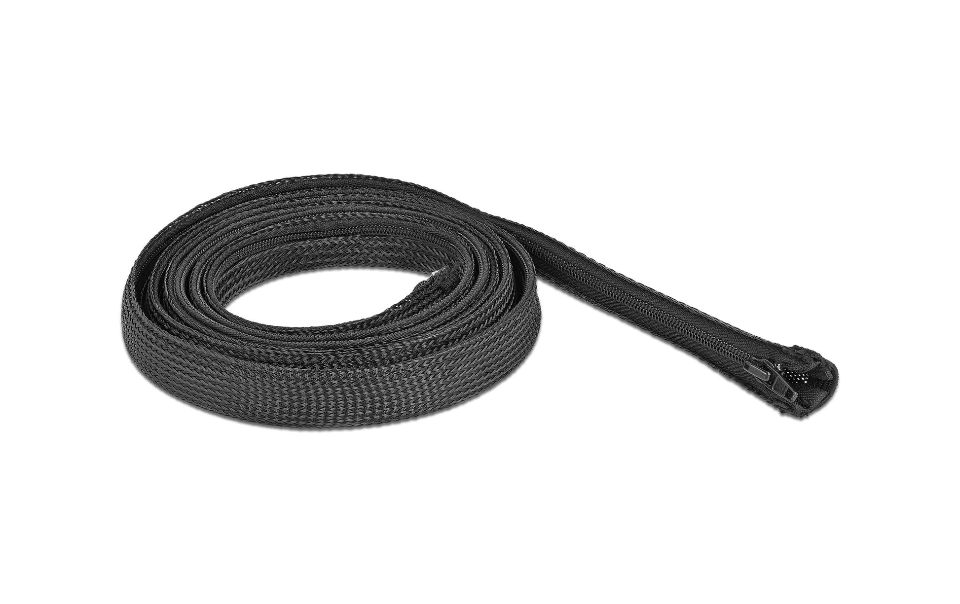 DeLOCK Kabelschlauch, Ø 20 mm × 2 m – schwarz